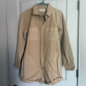 NWOT One Teaspoon Canvas Prophecy Jumpsuit